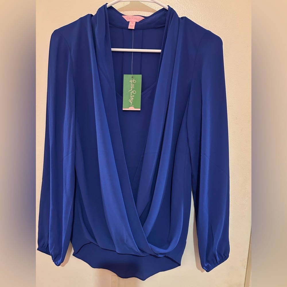 Lilly Pulitzer Myah wrap top XS NWT